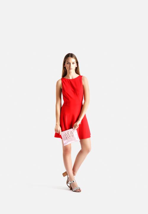 Skinnydip - Rose Glitter Clutch