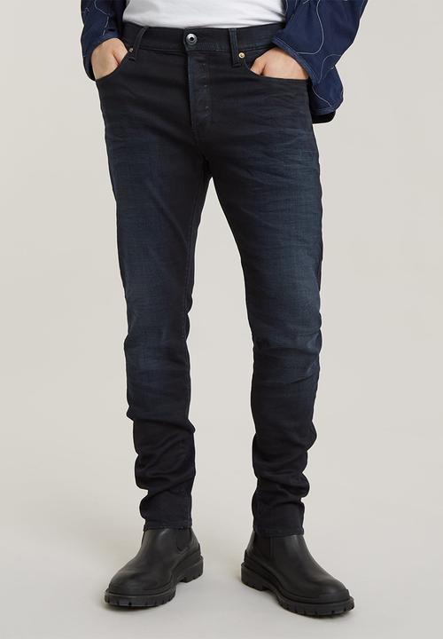 3301 Slim slander superstretch - dark aged