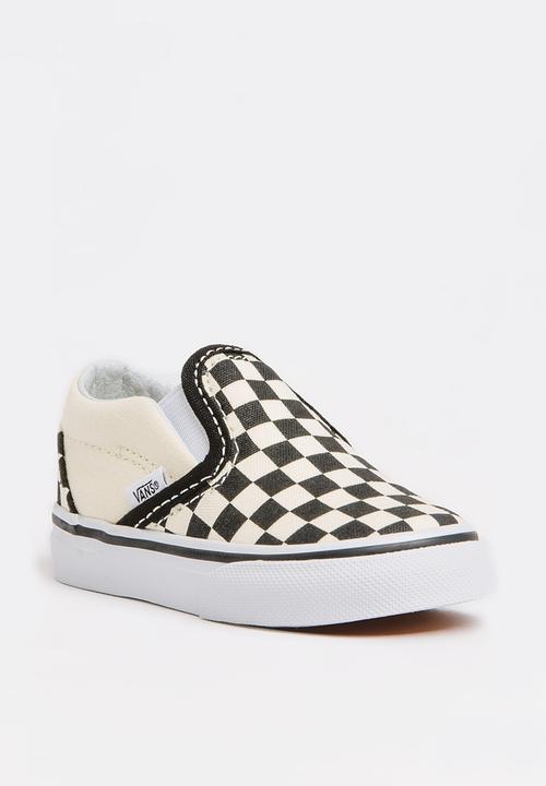 Vans Classic slip on - black/white checker board