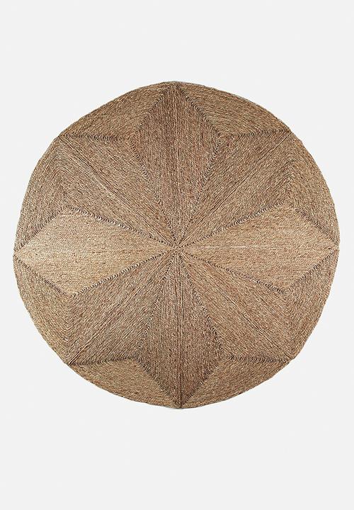 Segment seagrass rug