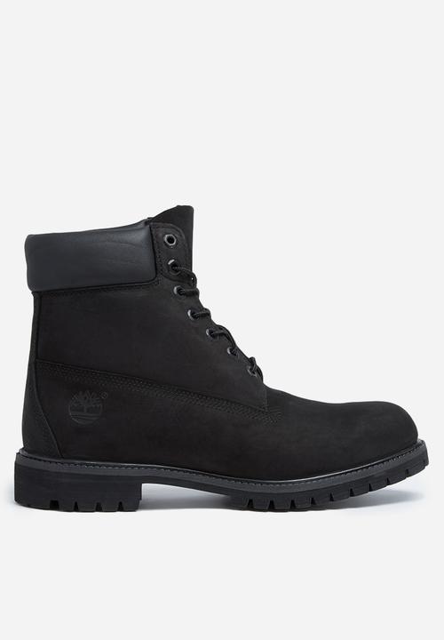 6 Inch premium boot - black