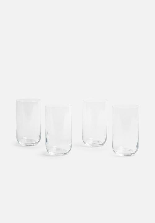 Sublime drinking glass set of 4