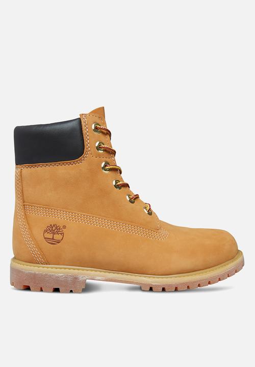 6" premium waterproof boot - wheat yellow