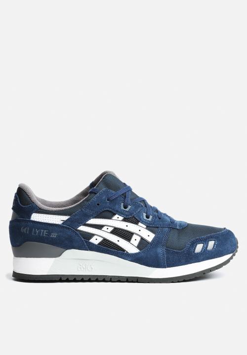 navy asics gel lyte iii