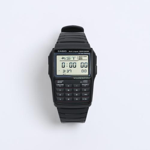 Calculator Databank Watch - Black