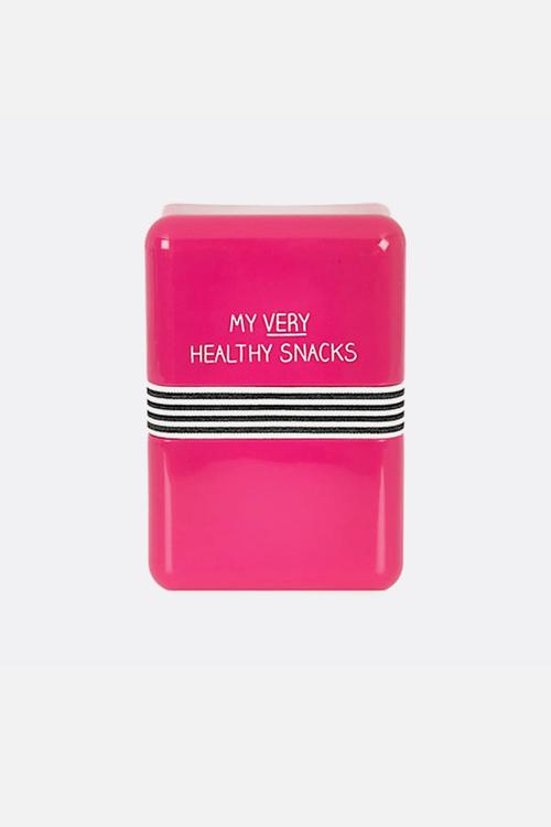Healthy snacks lunch box