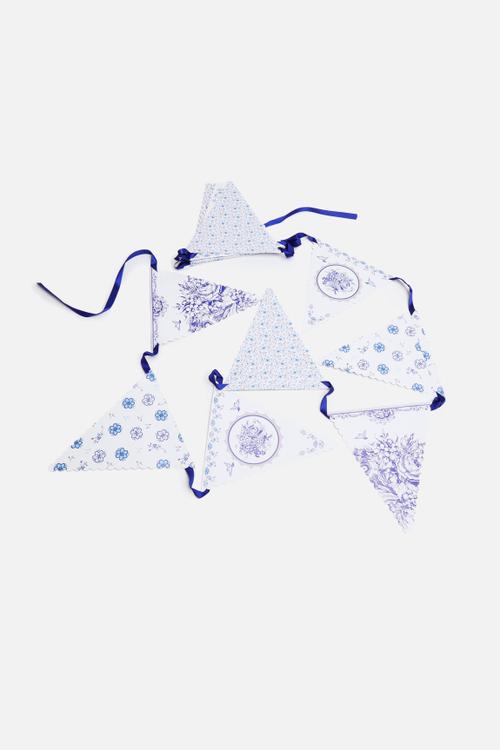 Blue Porcelain Bunting