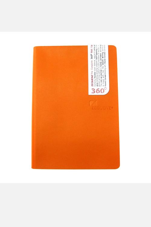 A5 ZEQUENZ® Journal –  Tangerine Orange