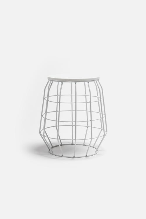 Plump White Table