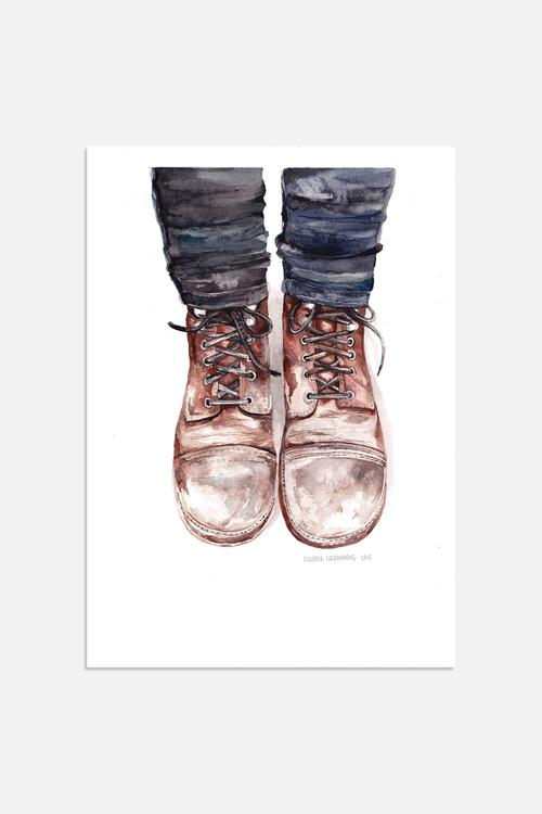 Dusty boots
