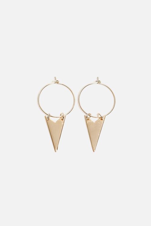 Triangle Drop Earrings