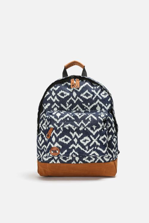 Tribal Denim Backpack 