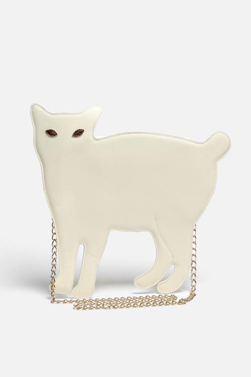 Feline w Chain Strap 