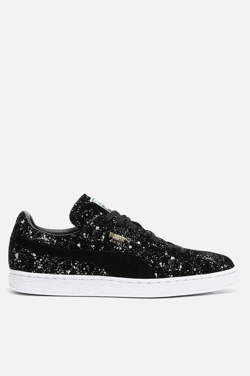 Suede Classic Black Splatter