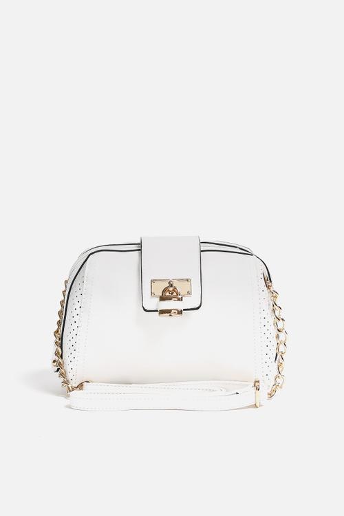 Padlock Chain Shoulder Bag