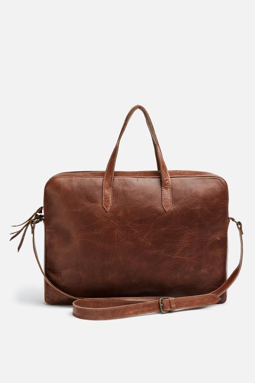 Anna Leather Briefcase