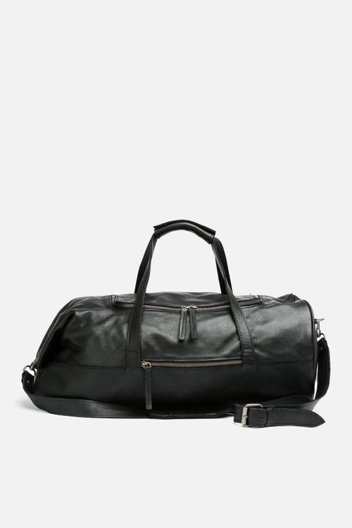Leather Military Duffel