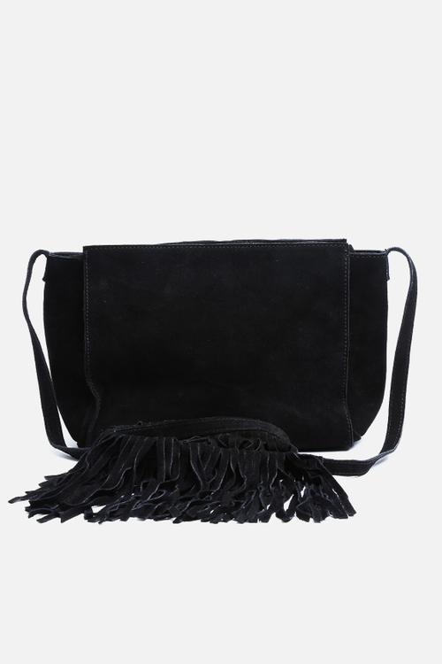 Fringe Suede Bag