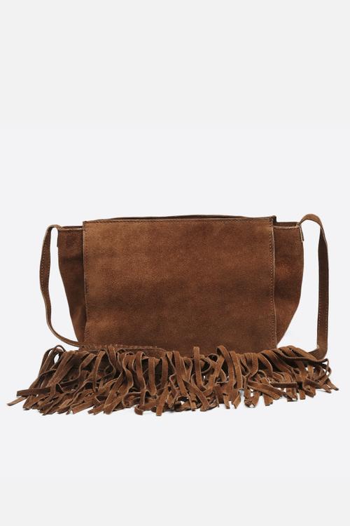 Fringe Suede Bag