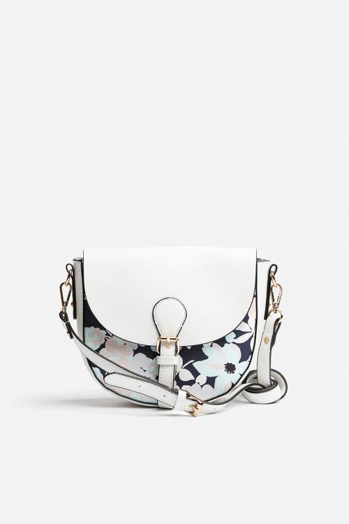 Camo Floral Saddle Bag