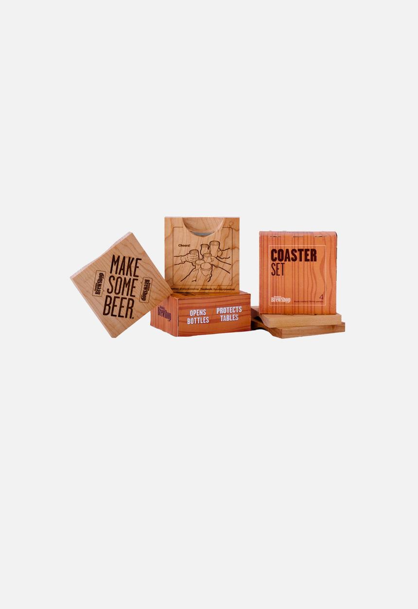 Brooklyn Brew Shop - Coaster & Bottle Opener Set