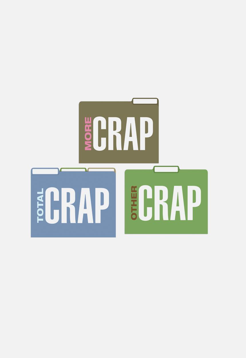 Crap Folders - 6 Pc