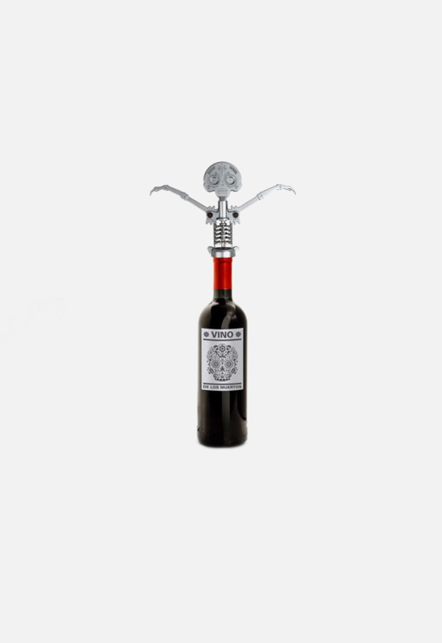 Kikkerland - Day of the Dead Cork Screw