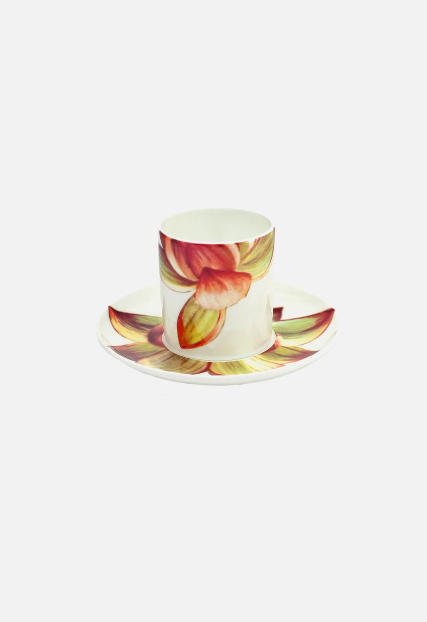 Tretchikoff Project - Lotus Flower – Espresso Cup & Saucer
