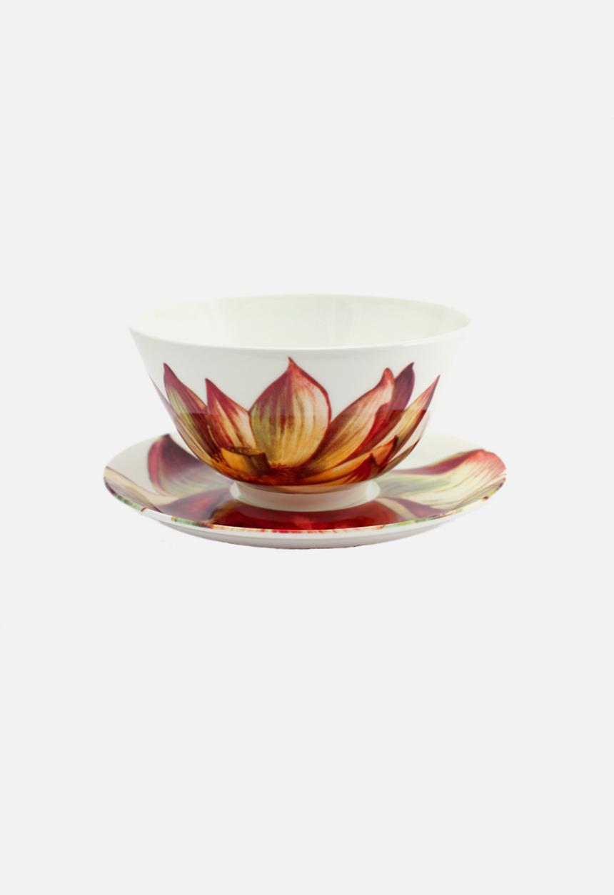 Tretchikoff Project - Lotus Flower – Bowl & Saucer