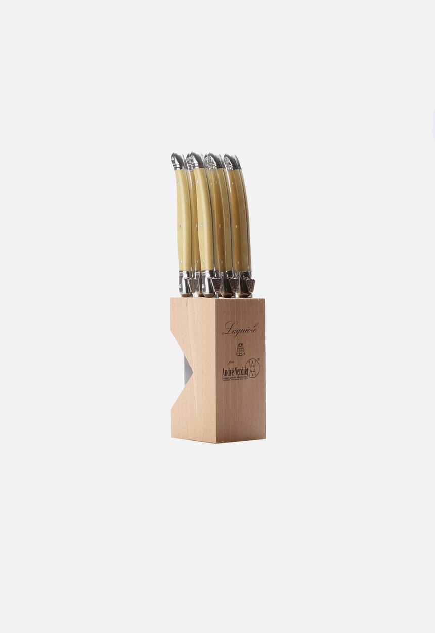 André Verdier - Tabletop Knife Block Set of 6