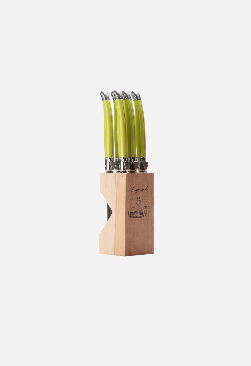 André Verdier - Tabletop Knife Block Set of 6 