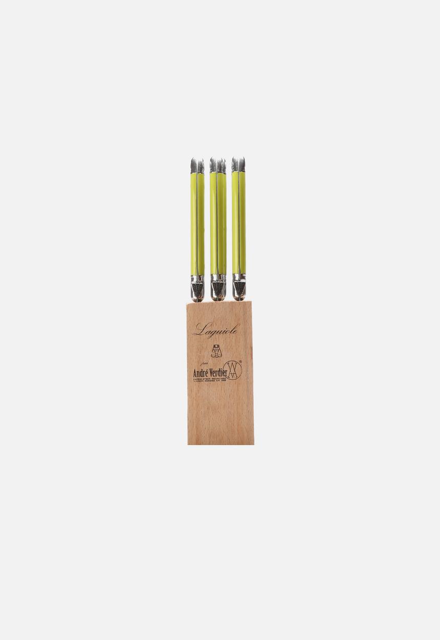André Verdier - Tabletop Knife Block Set of 6 