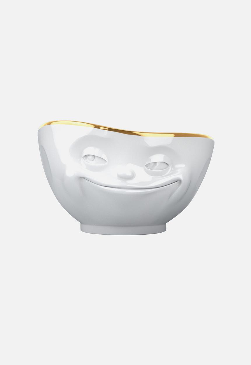Tassen - Golden Rimmed Grinning Bowl