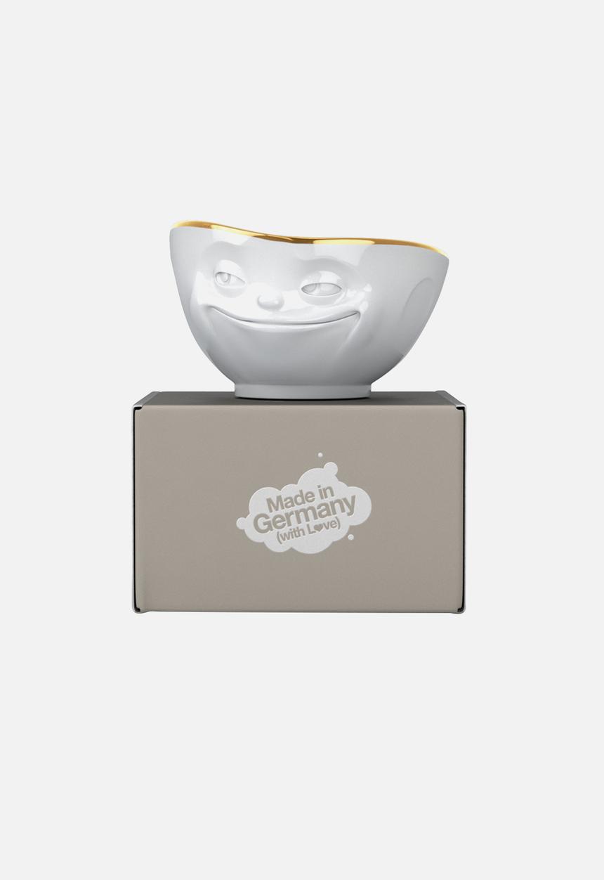 Tassen - Golden Rimmed Grinning Bowl