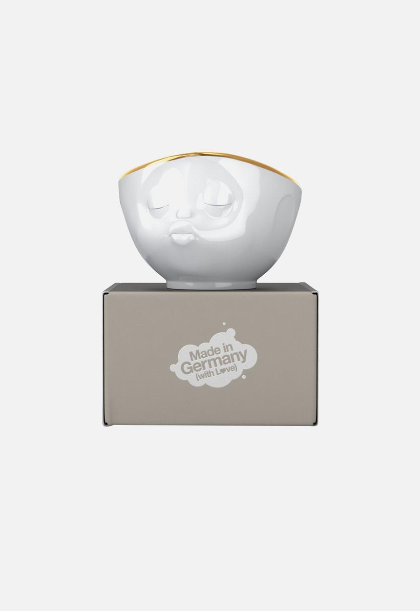Tassen - Golden Rimmed Kissing Bowl