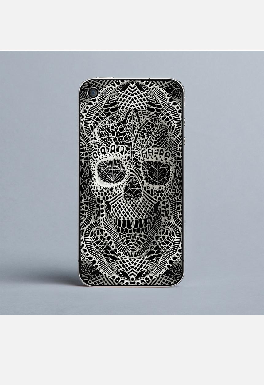 Ali Gulec - Lace Skull - iPhone skin