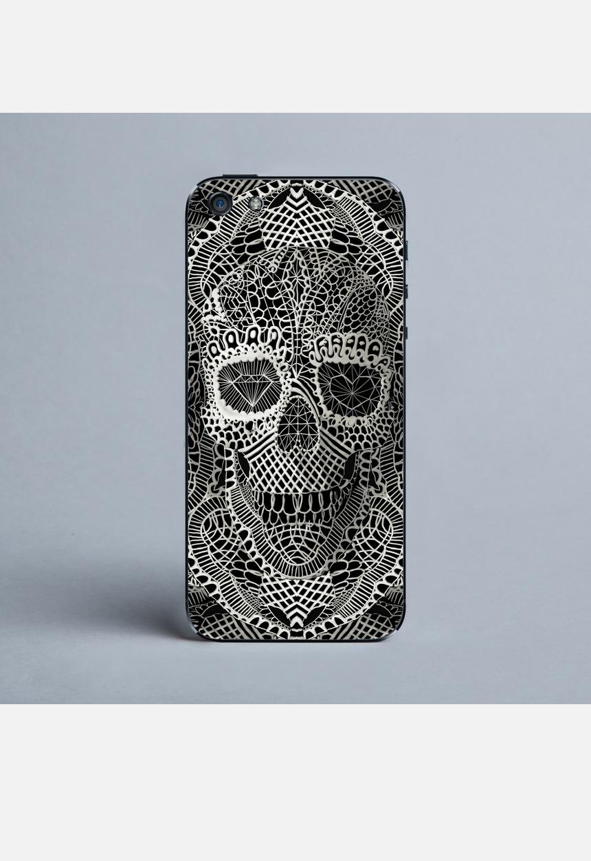 Ali Gulec - Lace Skull - iPhone skin