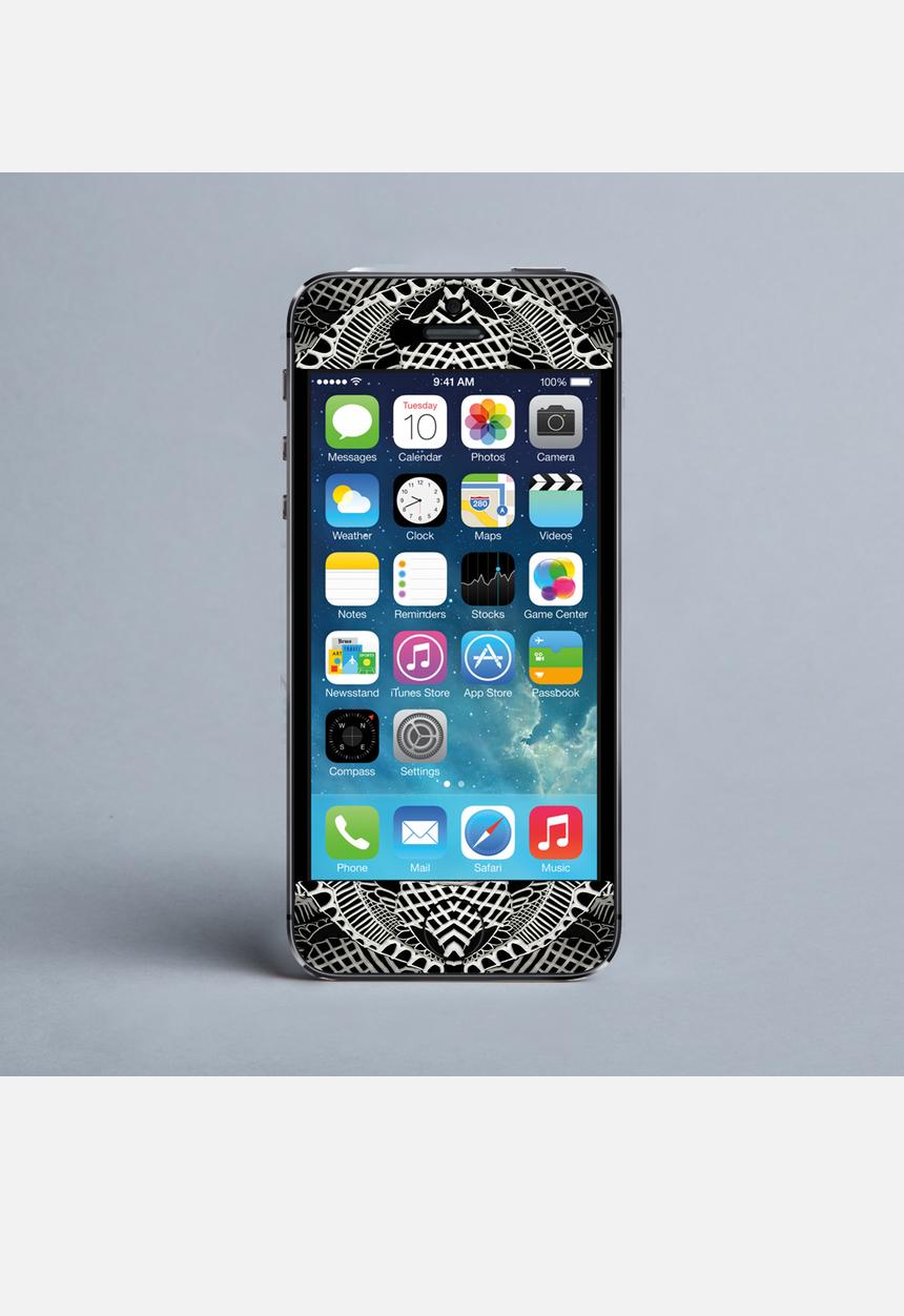 Ali Gulec - Lace Skull - iPhone skin