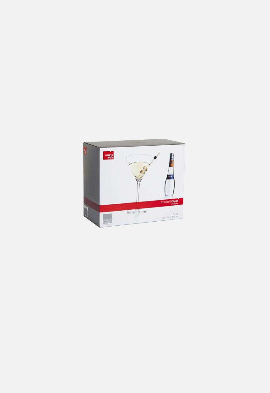 Vacu Vin - Cocktail Glass Martini Set of 2