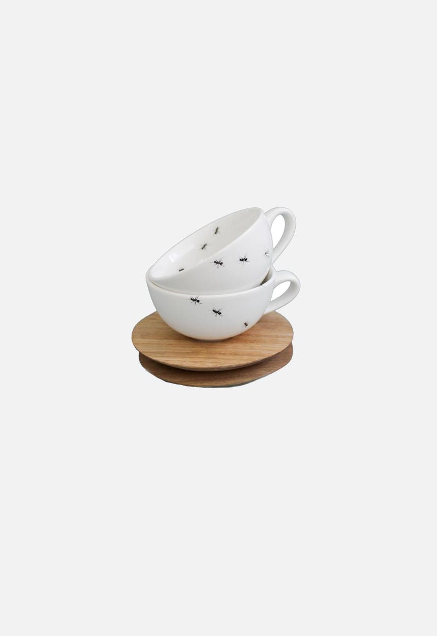 Love Milo - Ants Espresso Cup & Saucer Set