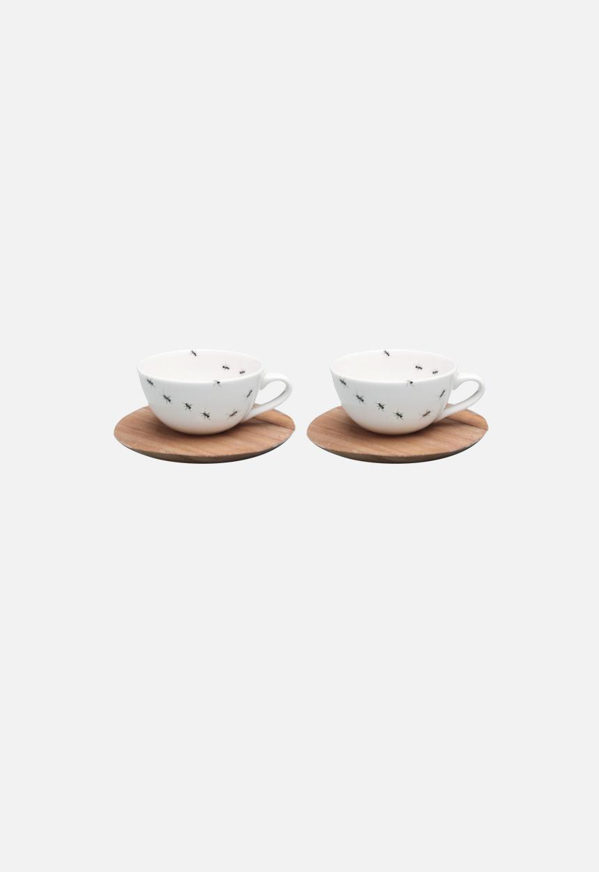 Love Milo - Ants Espresso Cup & Saucer Set
