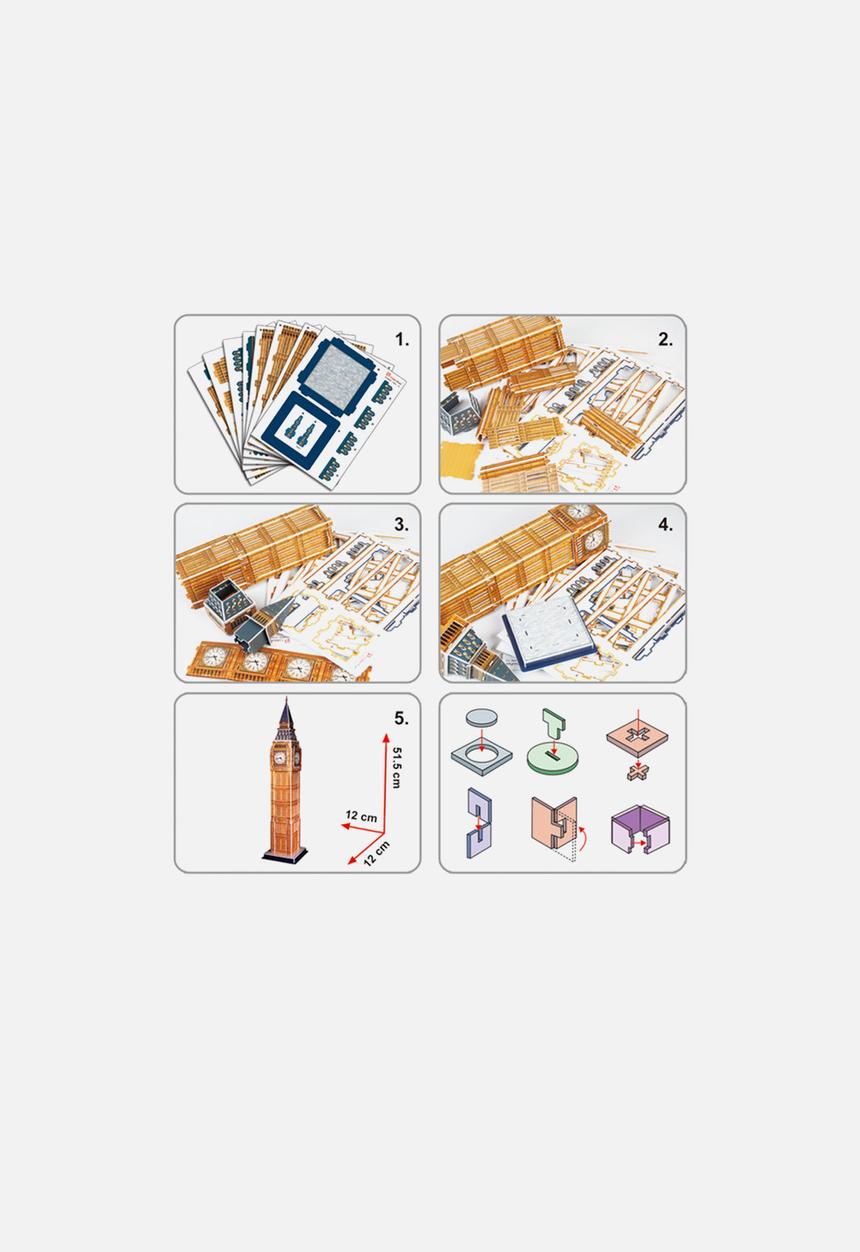 CubicFun - Big Ben 3D puzzle