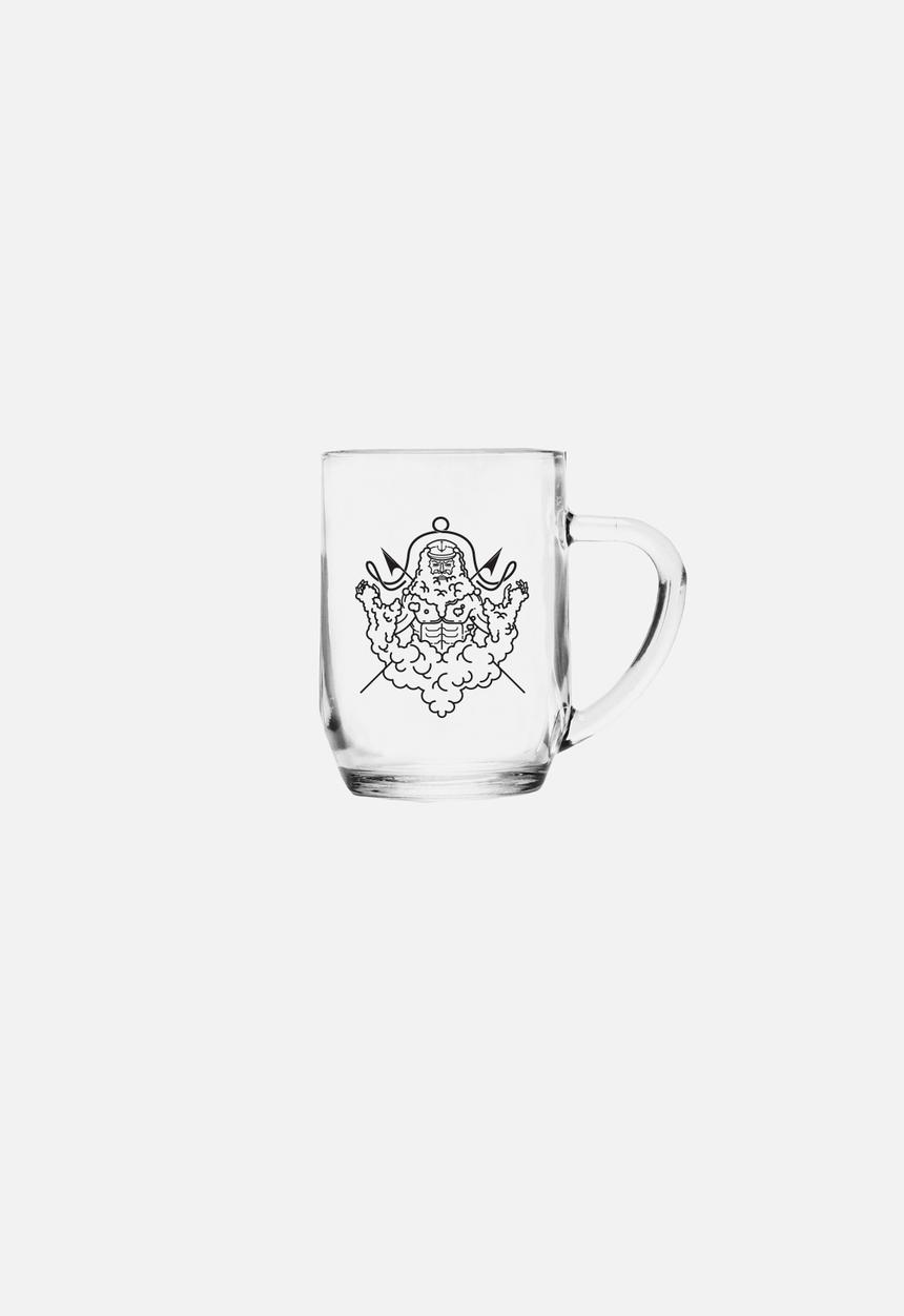 Superbalist Bar and Wine - Sailor Crest & Typo Beer Mugs Set of 2