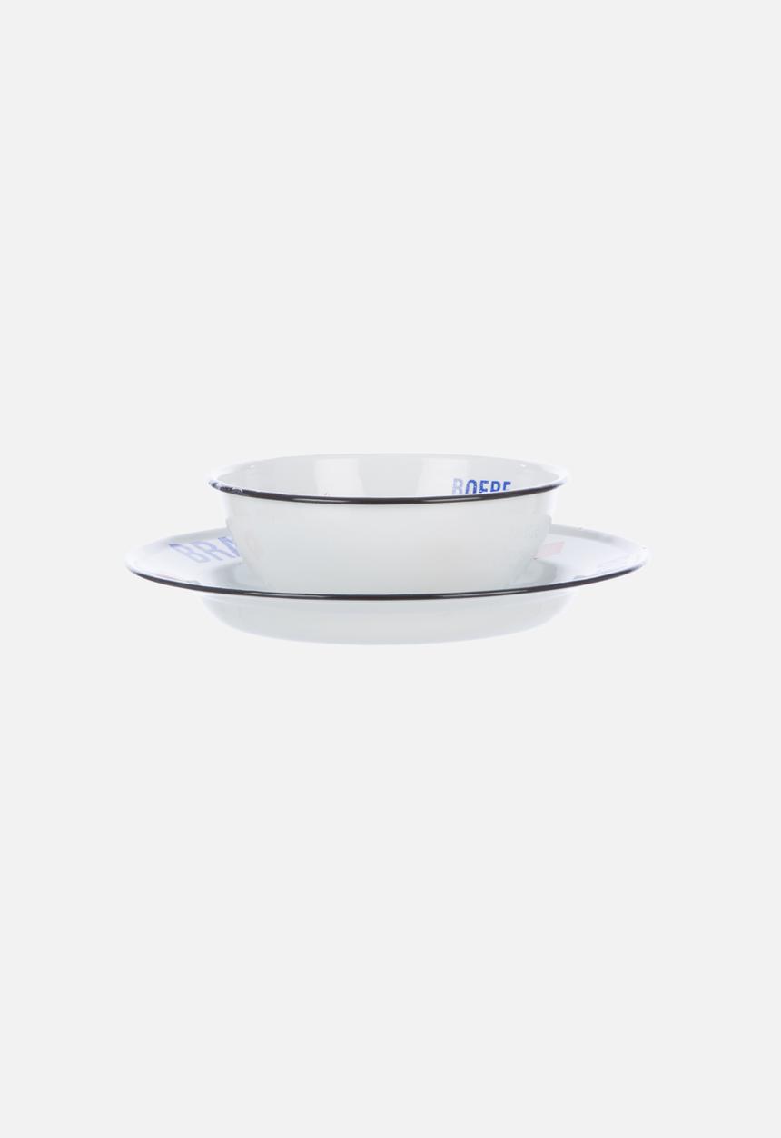 pret-a-pot - Large Words Plate & Bowl Set of 2