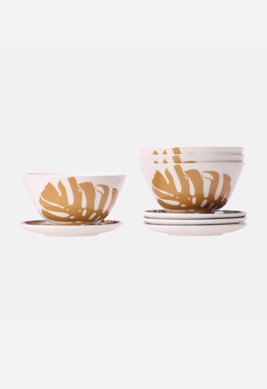 Tretchikoff Project - Lady from Orient Bowl & Saucer Set of 4