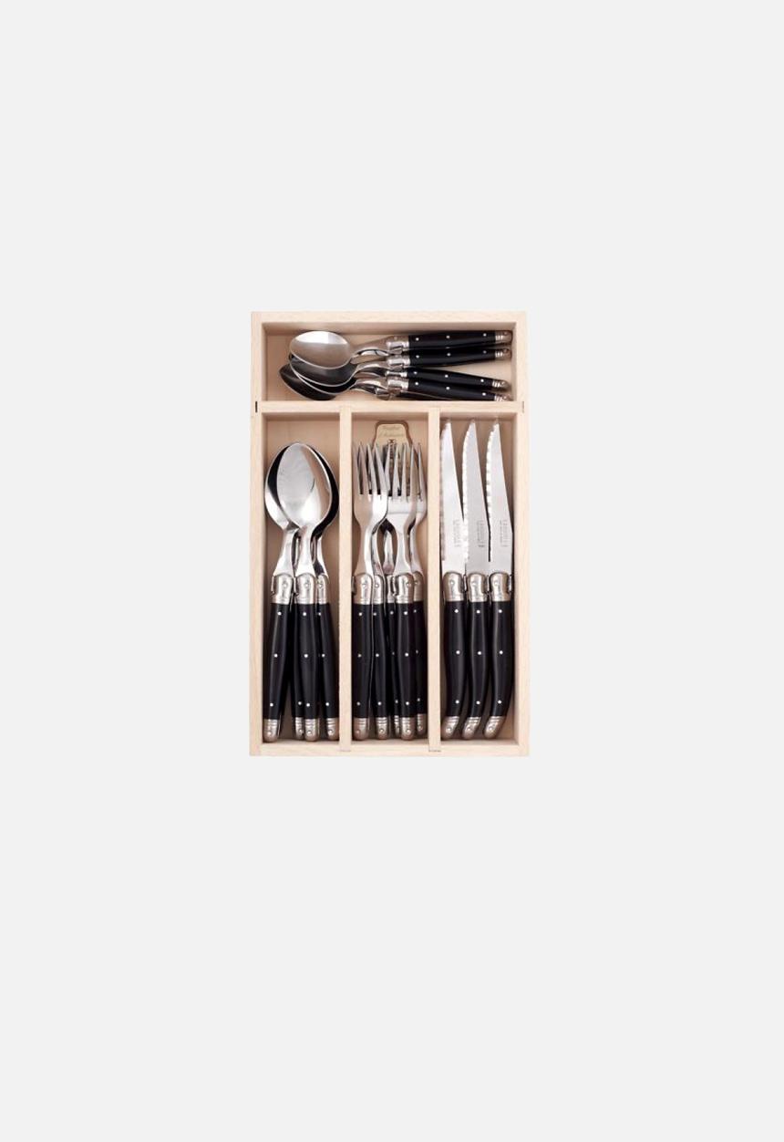 Jean Dubost - Laguiole 24 Piece Cutlery Set