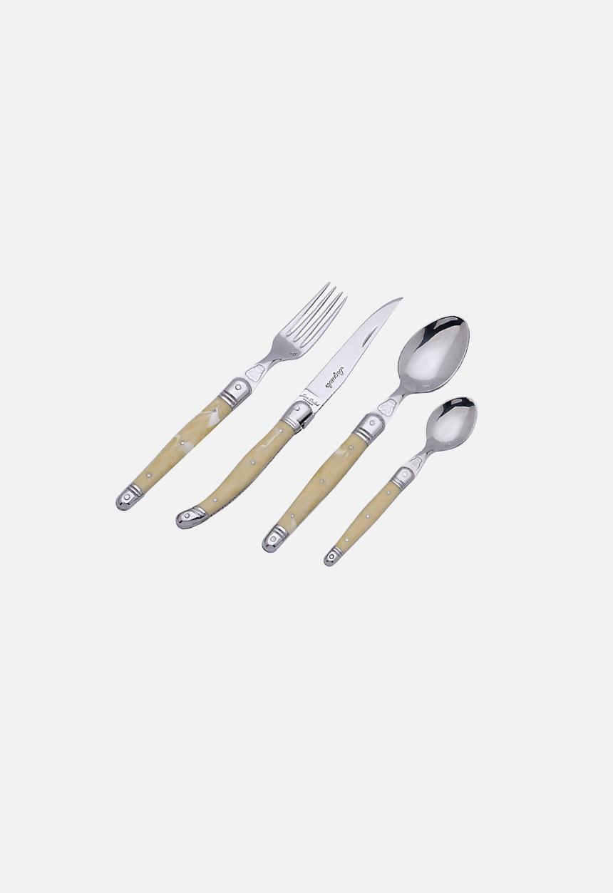 Jean Dubost - Laguiole 24 Piece Cutlery Set