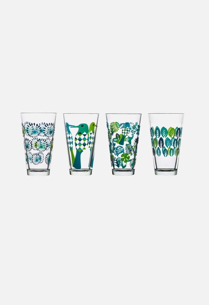 Sagaform - Fantasy Glasses Set of 4