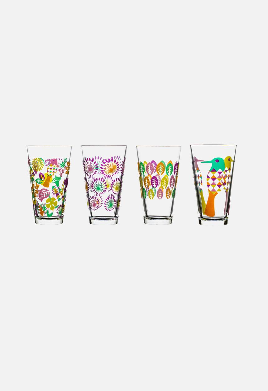Sagaform - Fantasy Glasses Set of 4
