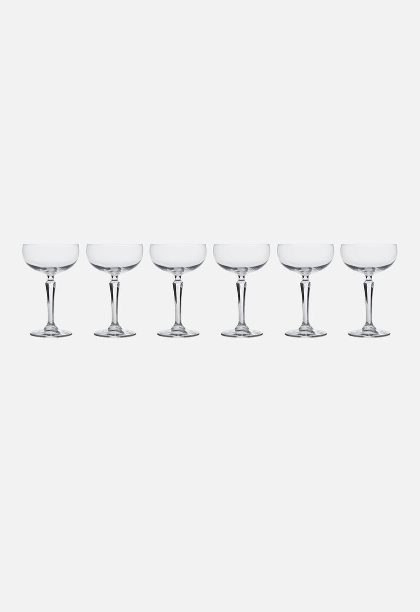 Spksy - Champagne Coupe Glass Set of 6